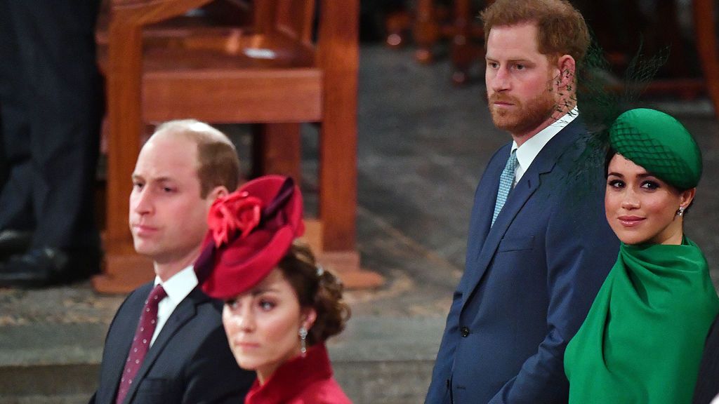 Los duques de Sussex y los duques de Cambridge