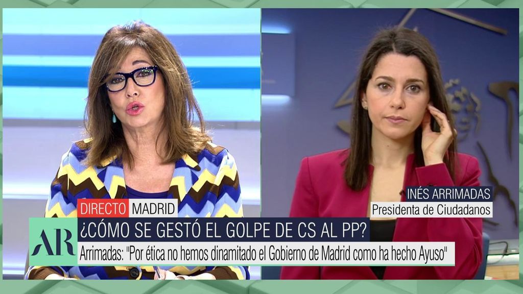 Arrimadas se pronuncia sobre el futuro en madrid: moción de censura y elecciones