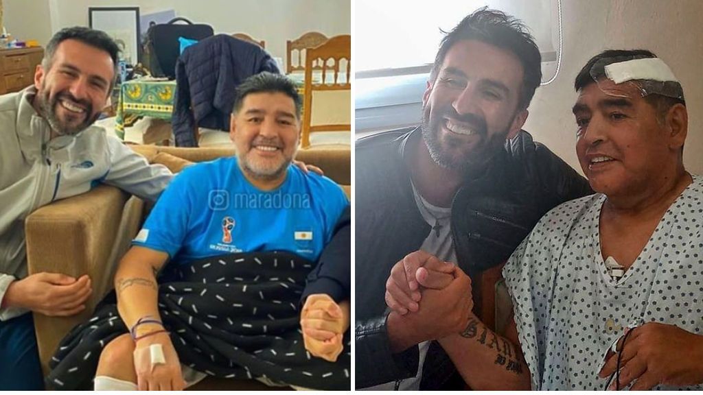 Las últimas horas de Maradona en la clínica: atado a una cama, con un alias y vigilado por cámaras