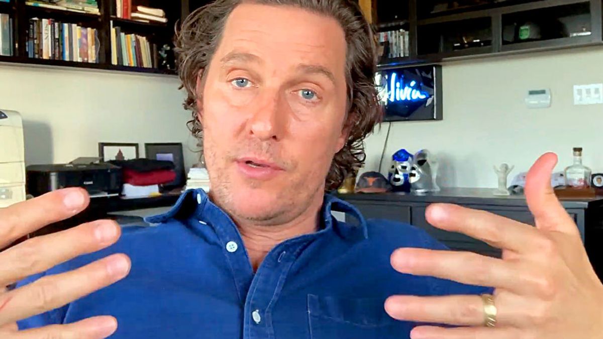 Matthew McConaughey podría ser la siguiente estrella de Hollywood en saltar a la política