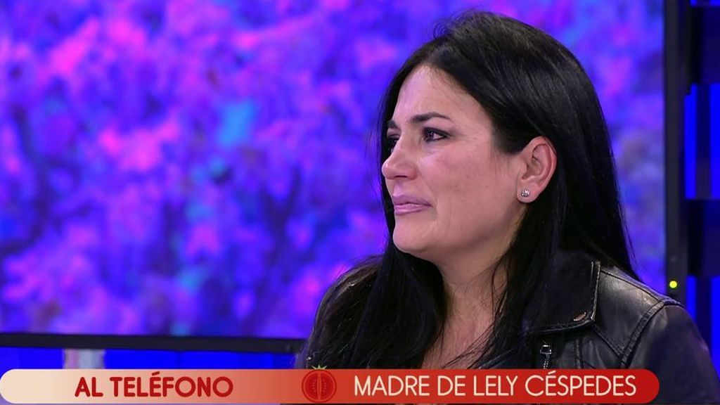 La emotiva llamada de Conchi, madre de Lely