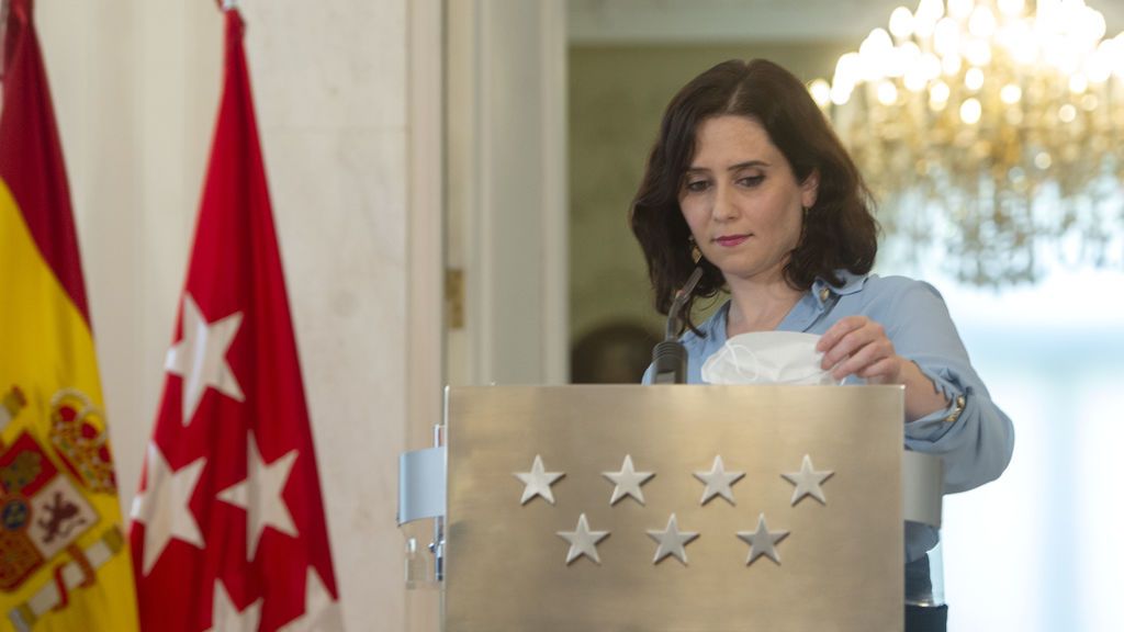 El 58 % de los votantes de C's y el 61% de los de Vox prefieren a Ayuso como presidenta, según un sondeo El 58 % de los votantes de C's y el 61% de los de Vox prefieren a Ayuso como presidenta, según un sondeo