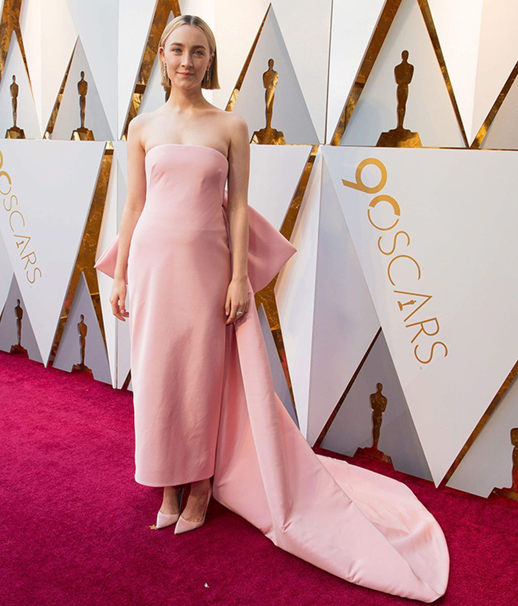 Saoirse Ronan en los Oscar de 2018