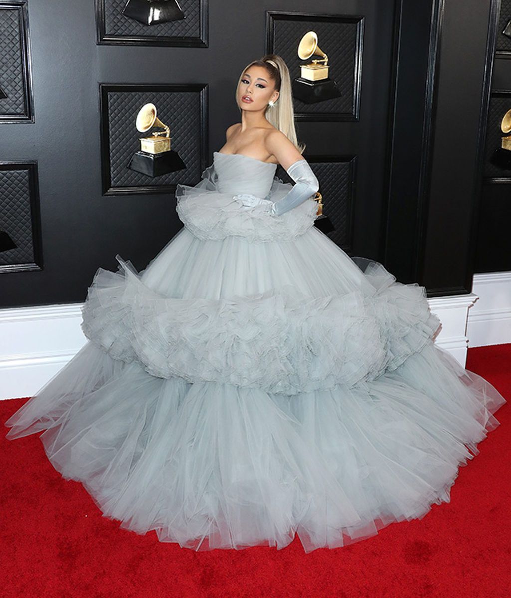 Ariana Grande en los Grammy de 2020