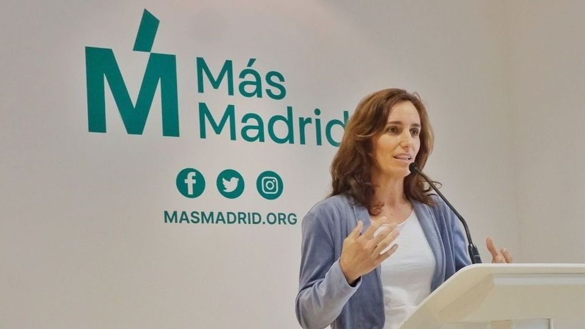 Mónica García (Más Madrid): "Me enfrenté al virus y me enfrentaré a Ayuso"