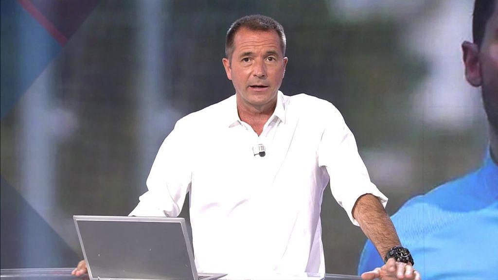 Manu Carreño, en un momento del programa.