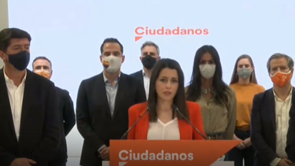 Inés Arrimadas habla de conspiración contra Ciudadanos