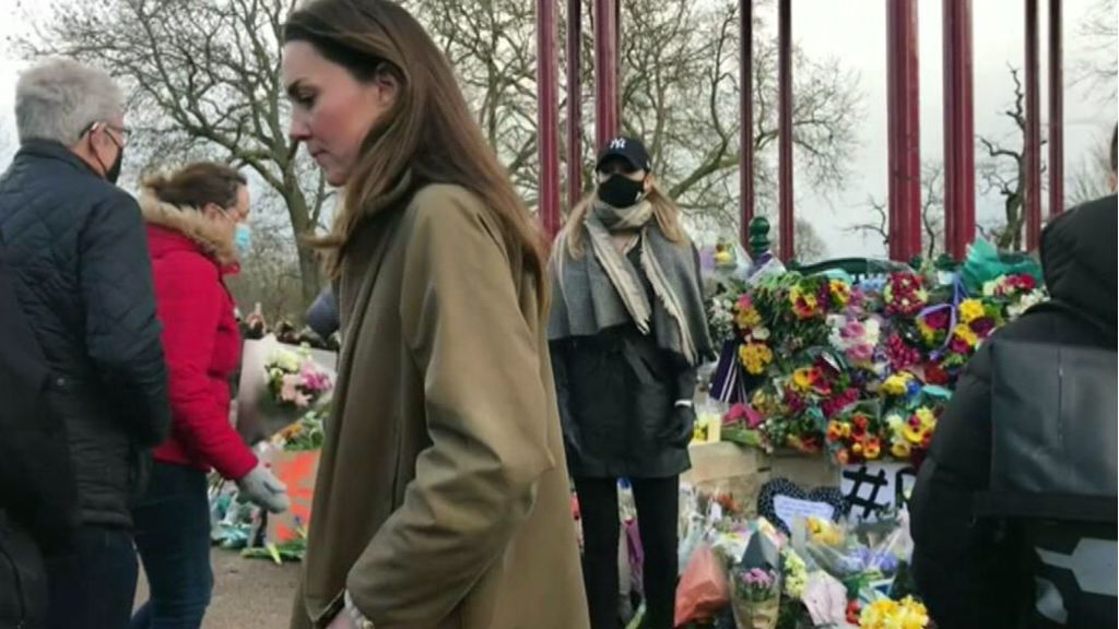 Kate Middleton, una más en las protestas por el asesinato de una mujer en Londres