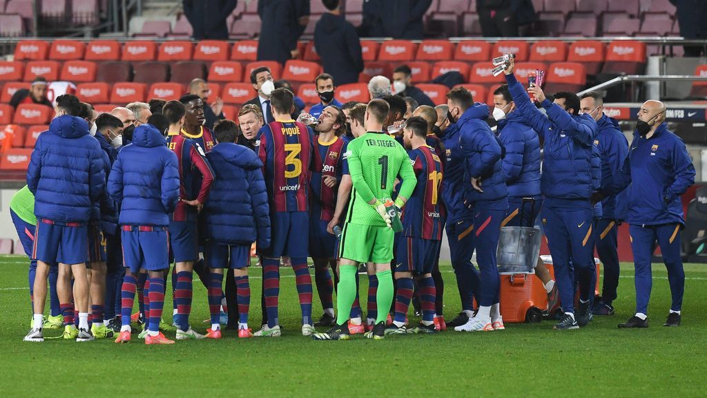Los jugadores del Barcelona están convencidos de que pueden ganar la Liga