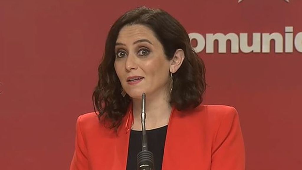 Isabel Díaz Ayuso: "España me debe una, hemos sacado a Pablo Iglesias de la Moncloa"