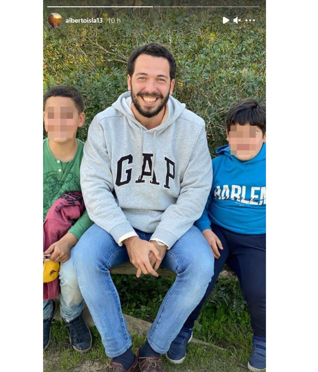 Alberto Isla ha subido esta divertida foto junto a sus hijos