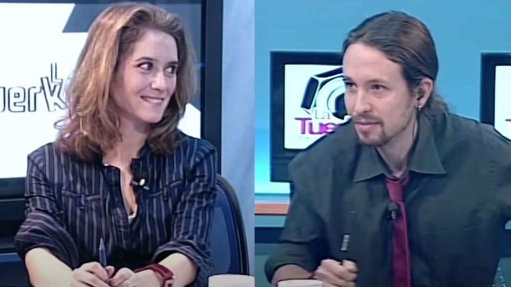 Pablo Iglesias e Isabel Díaz Ayuso en la Tuerka en 2012