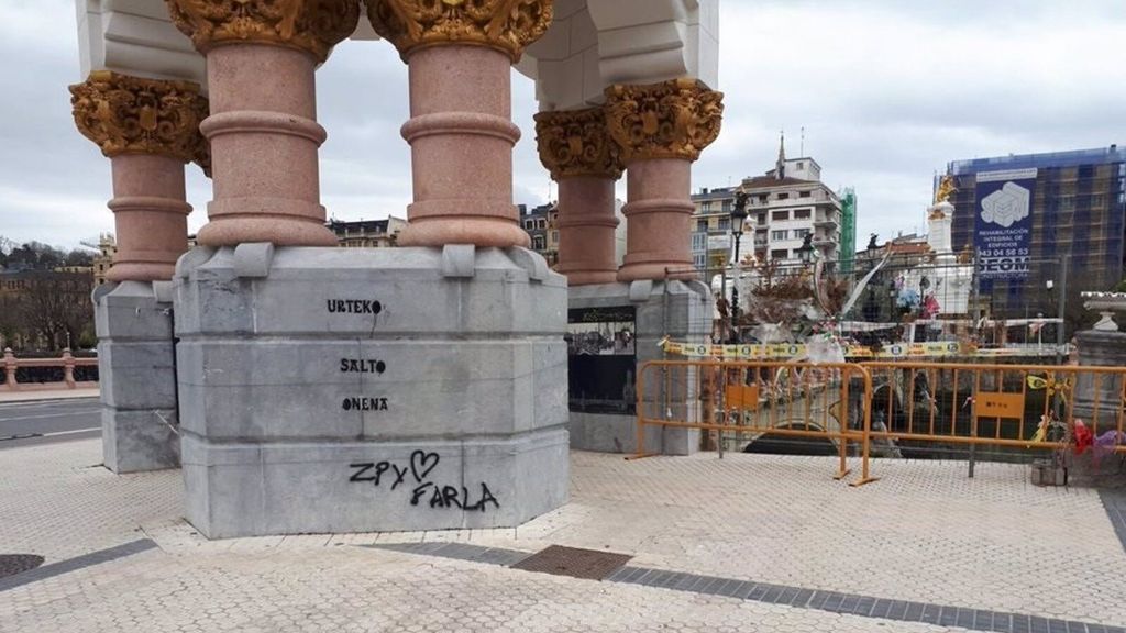 pintada San Sebastian puente pintada San Sebastian puente