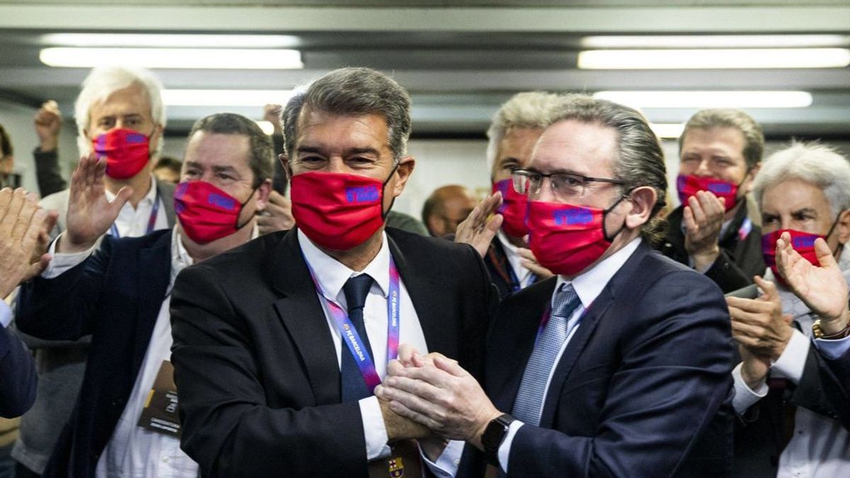 Joan Laporta consigue el aval de 125 millones y será investido presidente del Barcelona Joan Laporta consigue el aval de 125 millones y será investido presidente del Barcelona