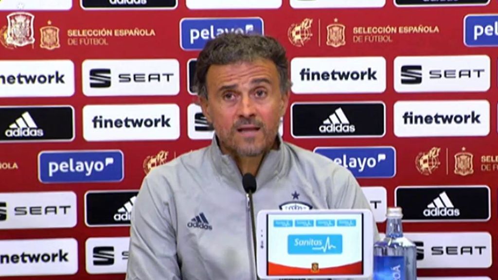 Luis Enrique dio una lista con cuatro novedades.