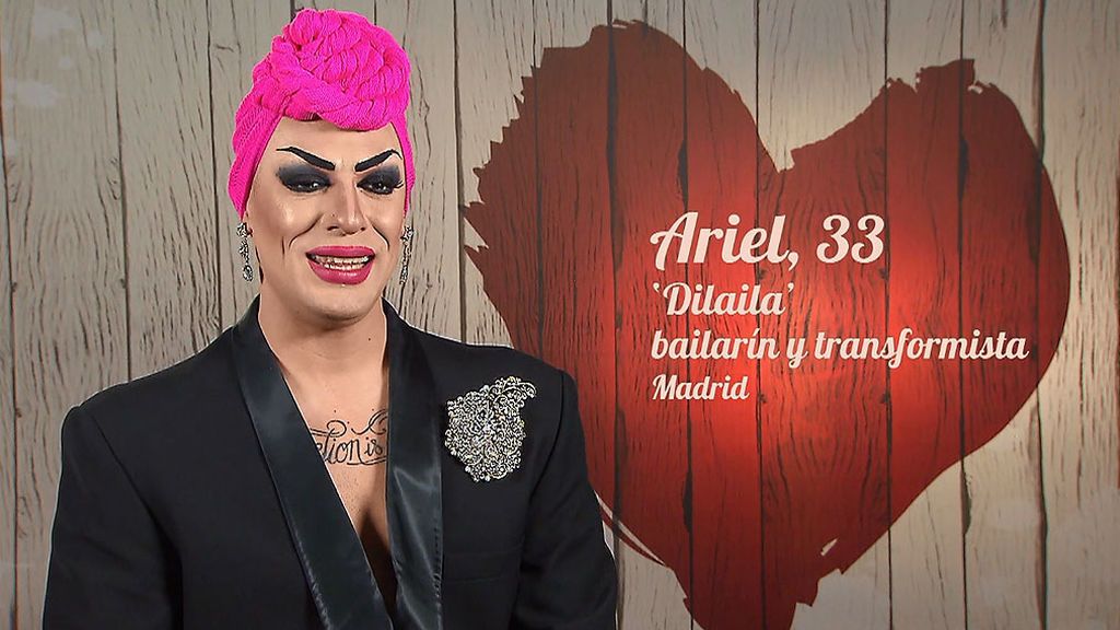 Ariel 'Dilaila' en el programa 'First Dates'