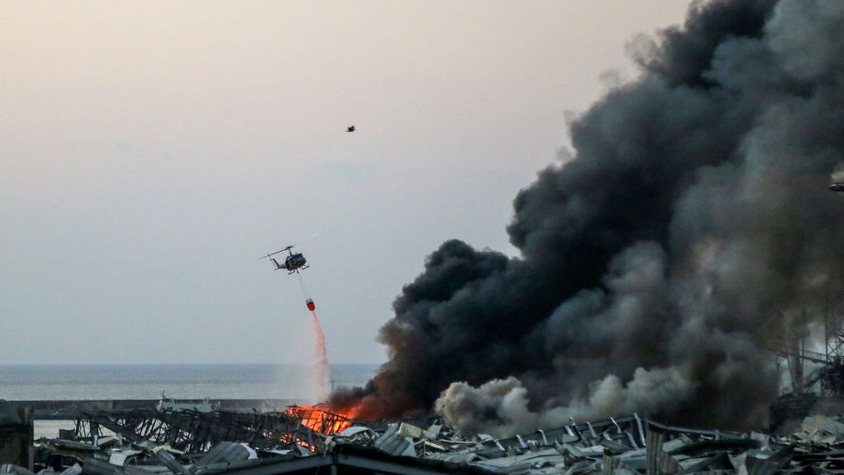 La gran explosión de Beirut llegó a perturbar la ionosfera, a cientos de kilómetros de altitud