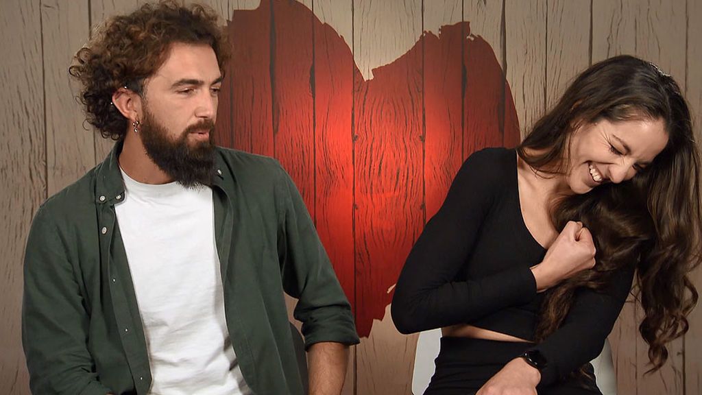 Germán y Alyson en el programa 'First Dates'