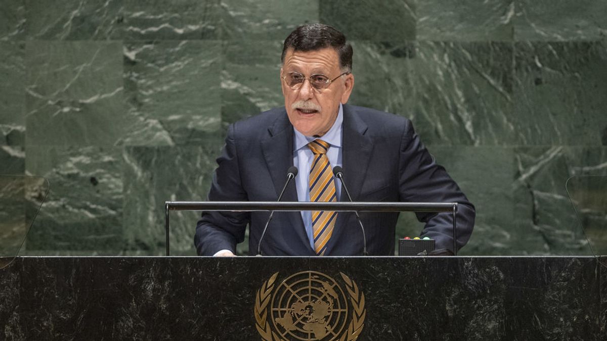 El nuevo Gobierno de unidad de Libia toma posesión en Trípoli tras el traspaso de poderes por parte de Serraj El nuevo Gobierno de unidad de Libia toma posesión en Trípoli tras el traspaso de poderes por parte de Serraj