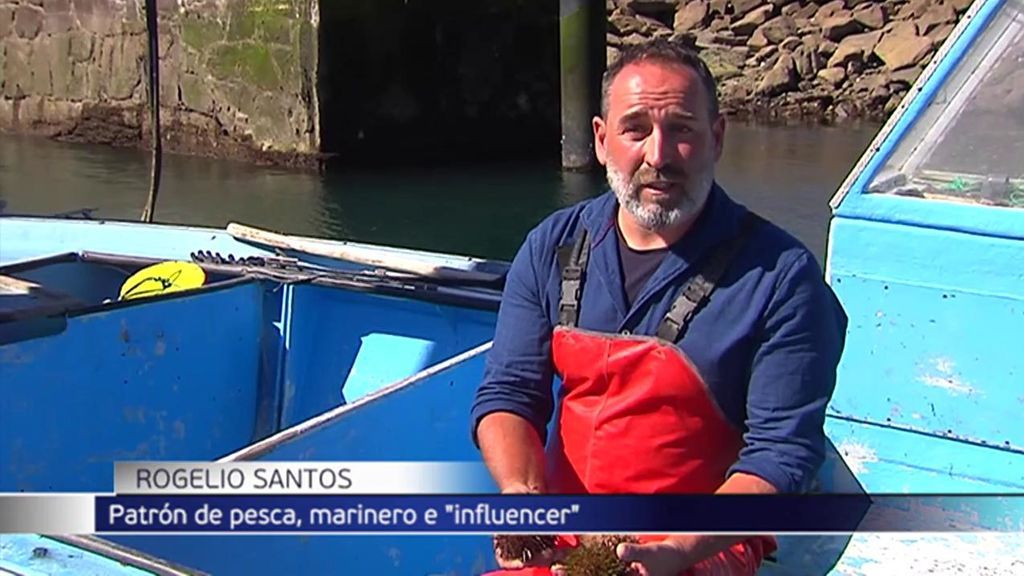 Rogelio Santos, el pescadero gallego 'influencer' que muestra la importancia de proteger la fauna marina