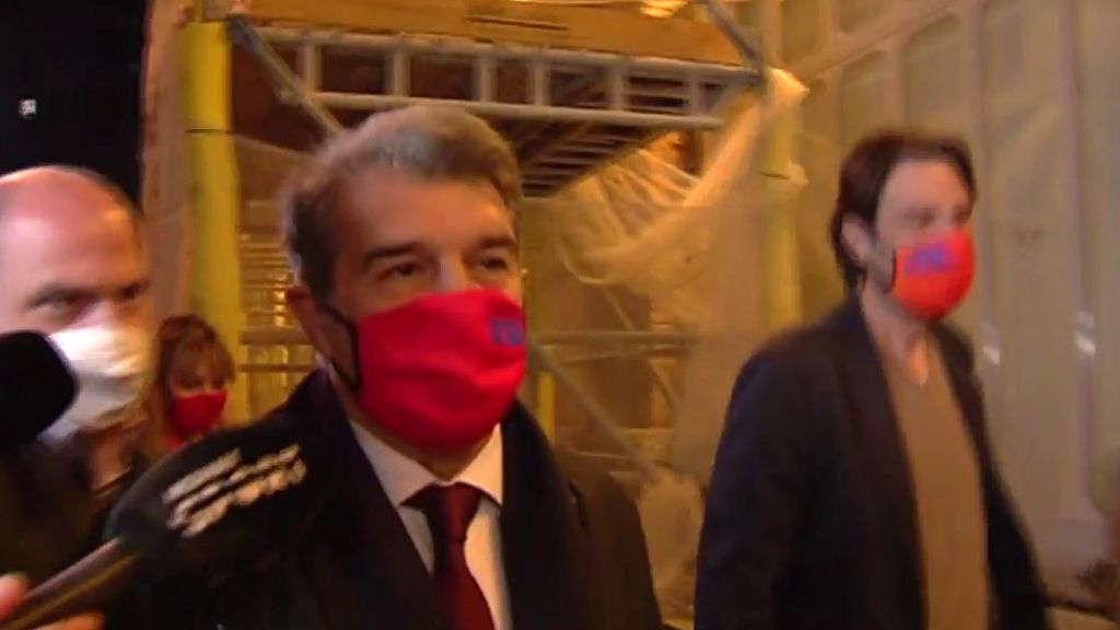 Laporta estuvo reunido hasta la madrugada.