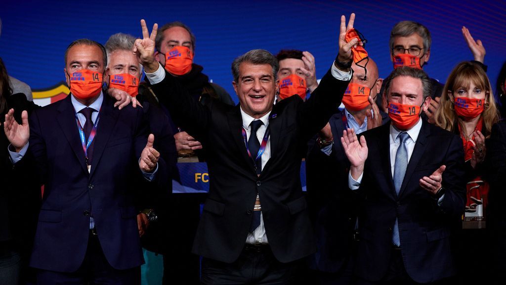 Joan Laporta tendrá 19 directivos en el Barcelona.