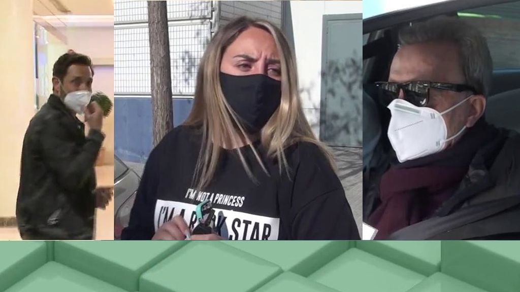 Rocío Flores, Ortega Cano y Antonio David reaccionan al bombazo de Rocío Carrasco