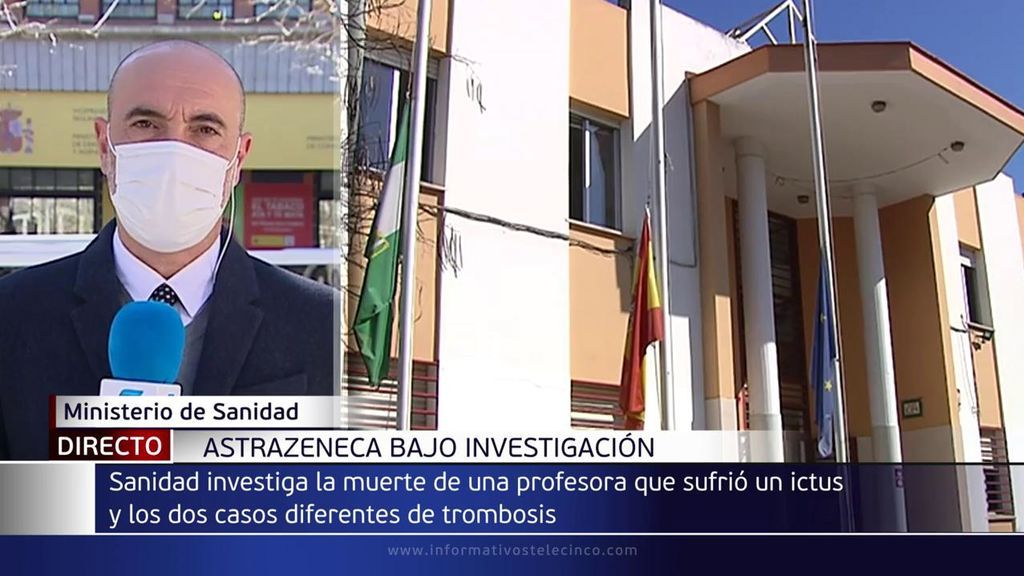 Sanidad investiga tres casos de trombosis en vacunados con AstraZeneca en España