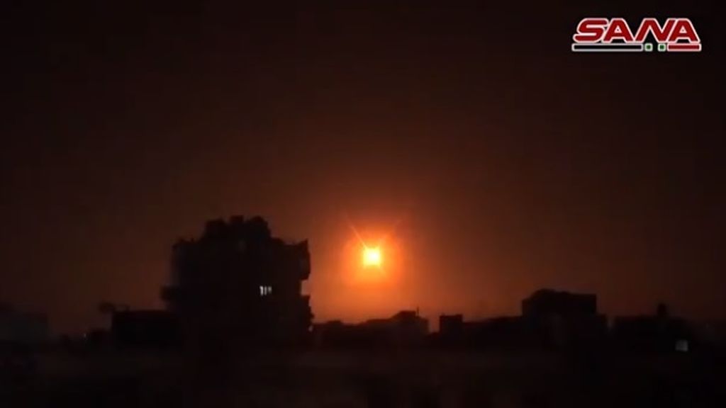 Siria repele un ataque "con misiles israelíes" en los alrededores de Damasco Siria repele un ataque "con misiles israelíes" en los alrededores de Damasco