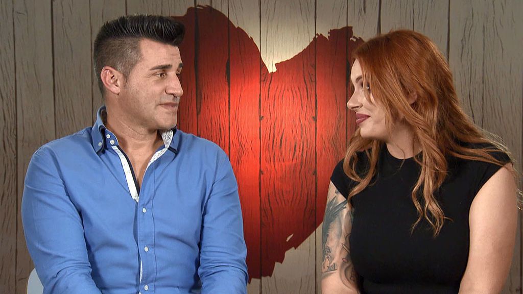 Raquel y José Manuel en el programa 'First Dates'