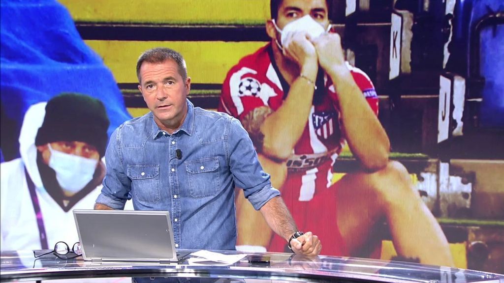 Manu Carreño, en un momento del programa.
