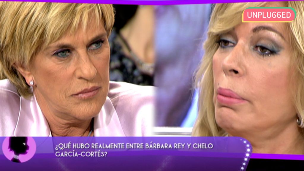 Chelo García-Cortés y Bárbara Rey