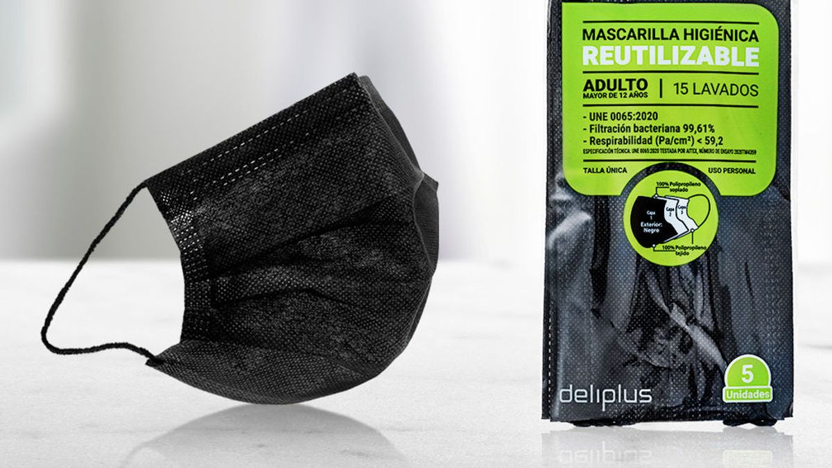 Mercadona lanza su modelo de mascarillas reutilizables Deliplus: precio, características eficacia y duración Mercadona lanza su modelo de mascarillas reutilizables Deliplus: precio, características eficacia y duración