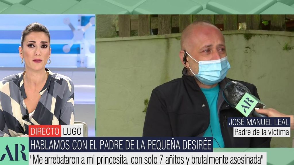 El testimonio de José Manuel "encoje el alma" a Patricia Pardo: "Mi hija de siete años, mi princesita, fue brutalmente asesinada"