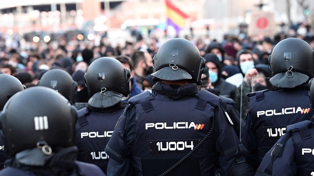 Manifestaciones en varios lugares de España para pedir la libertad de Pablo Hasél