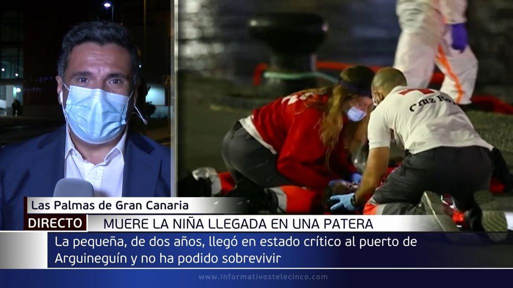 Muere Nabody, la niña de 2 años que llegó el martes a Canarias en patera