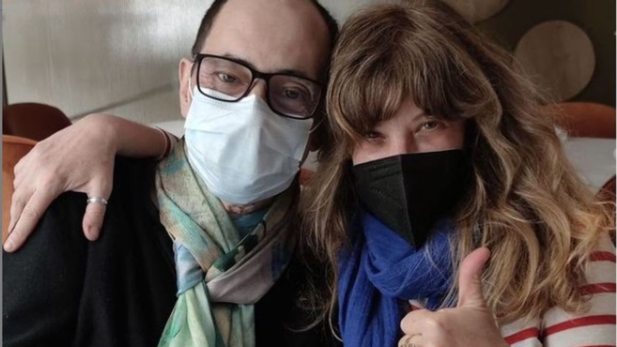 Jordi Sánchez se reencuentra con su amiga Nathalie Seseña tras haber superado el coronavirus