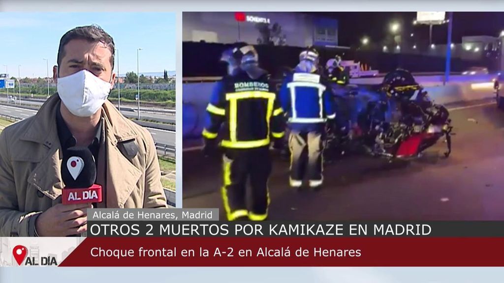 Un kamikaze provoca un accidente mortal en Alcalá de Henares: dos conductores fallecidos