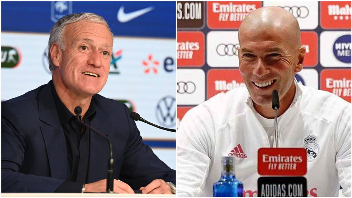 Deschamps le da el relevo a Zidane: "Es probable que algún día pueda sucederme en el banquillo" Deschamps le da el relevo a Zidane: "Es probable que algún día pueda sucederme en el banquillo"