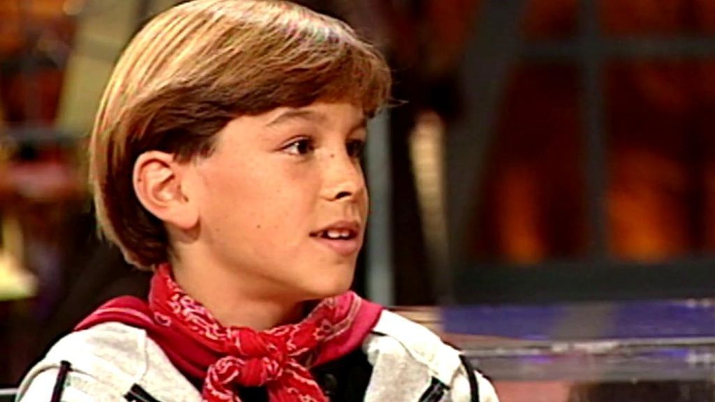 Mario Casas con diez años en su primera intervención televisiva