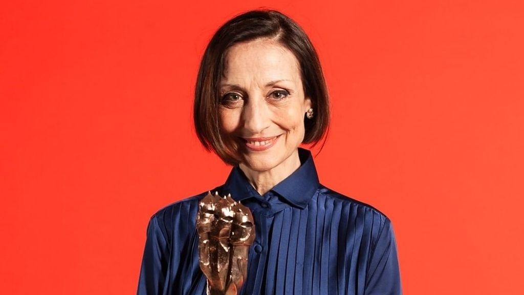 Carme Elías recibió el Gaudí de Honor 2021 a toda su trayectoria