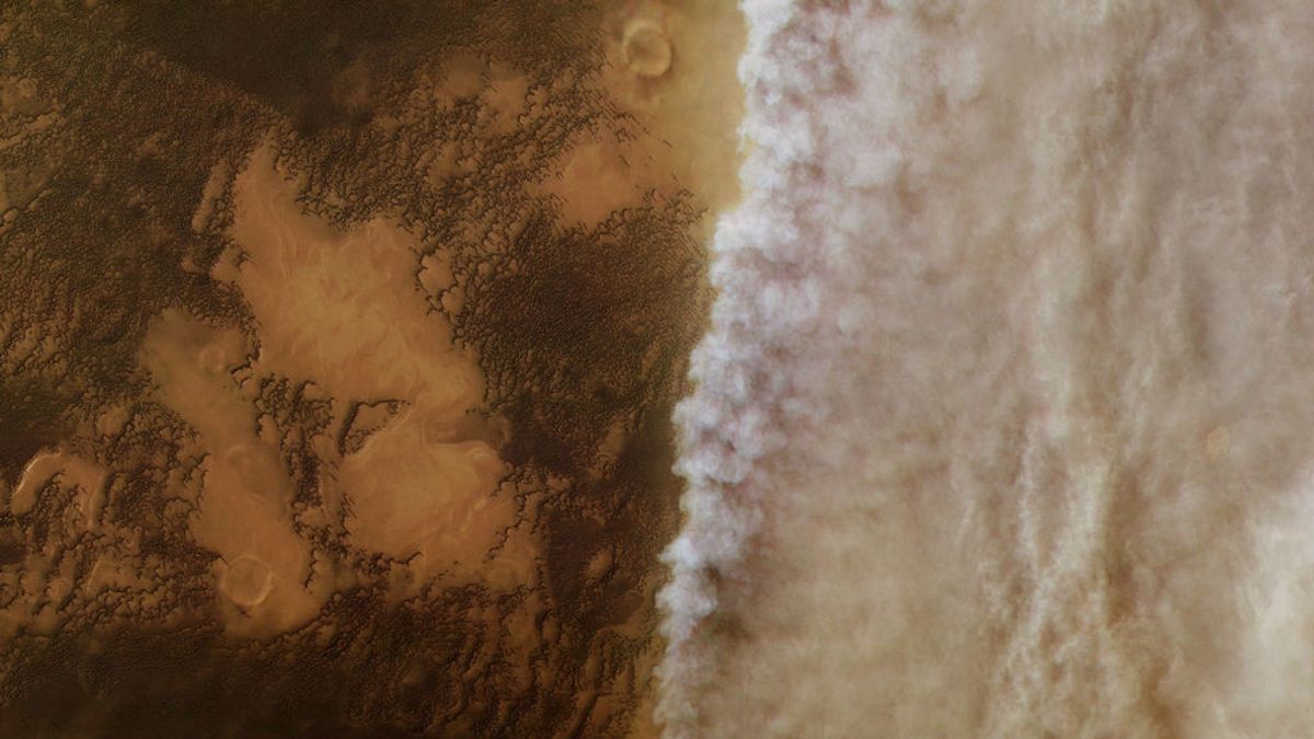 El Mars Express descubre por qué el agua de Marte sale hacia el espacio El Mars Express descubre por qué el agua de Marte sale hacia el espacio