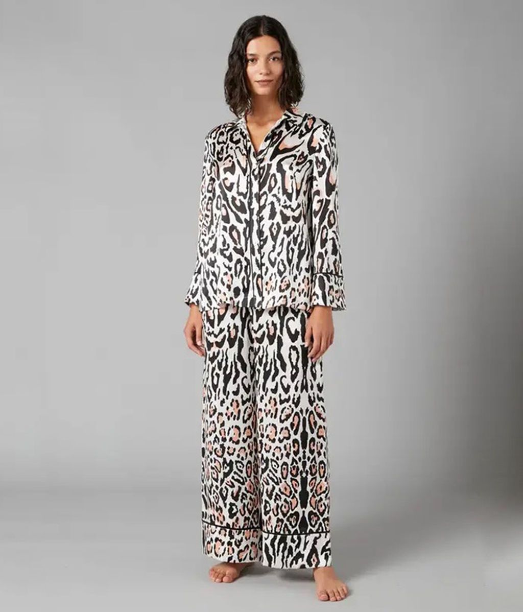 Pijama de seda de Temperley London