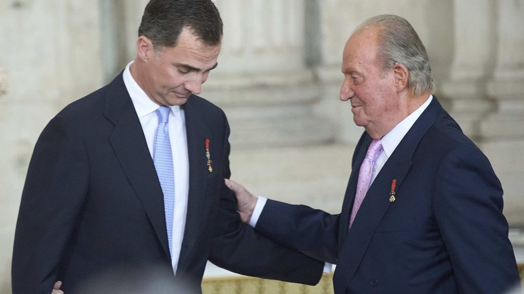 2014 fue el año en el que Juan Carlos cedió el trono a Felipe