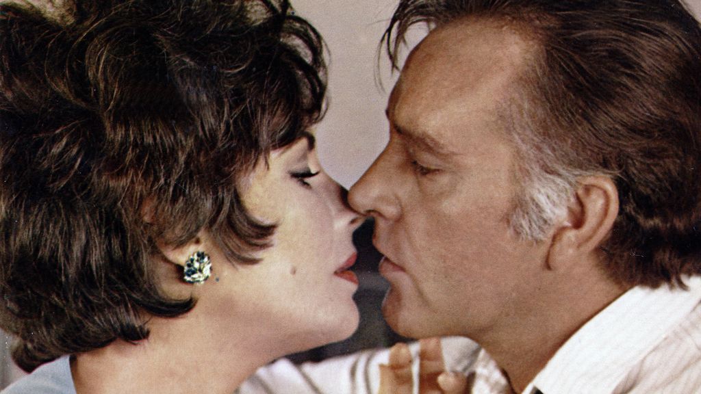 Elizabeth Taylor y Richard Burton (1967)