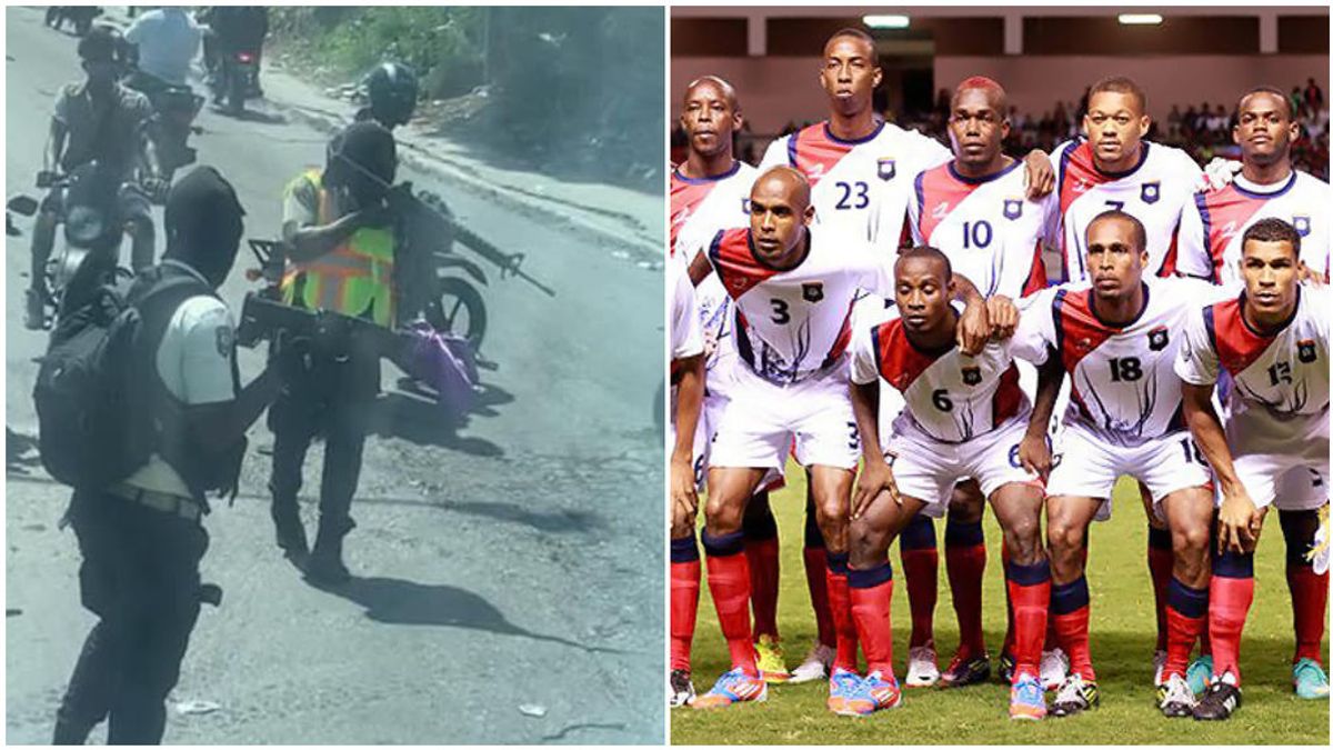 La selección de Belice, asaltada por un grupo armado. La selección de Belice, asaltada por un grupo armado.