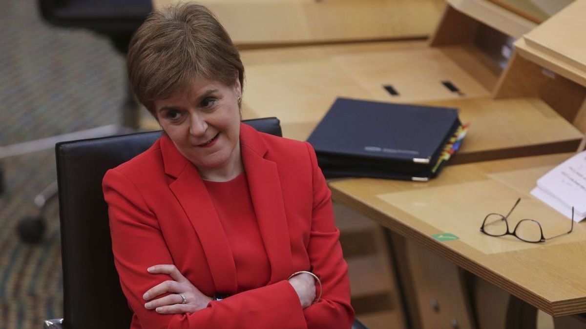 La escocesa Nicola Sturgeon, ante una moción de censura