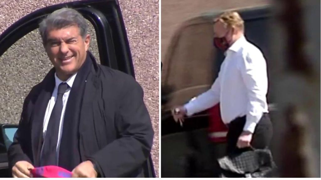 Los detalles de la reunión Laporta-Koeman: Depay, Wijnaldum y el futuro del técnico holandés