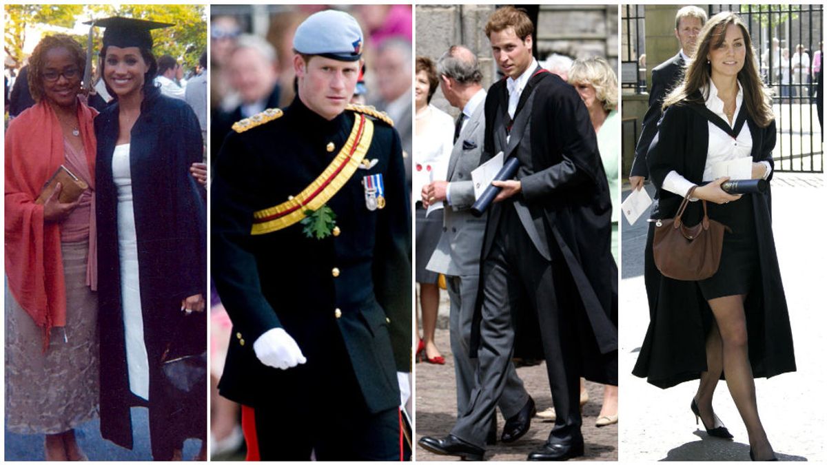 De Meghan Markle a Kate Middleton: así han sido como estudiantes los 'royal' británicos.