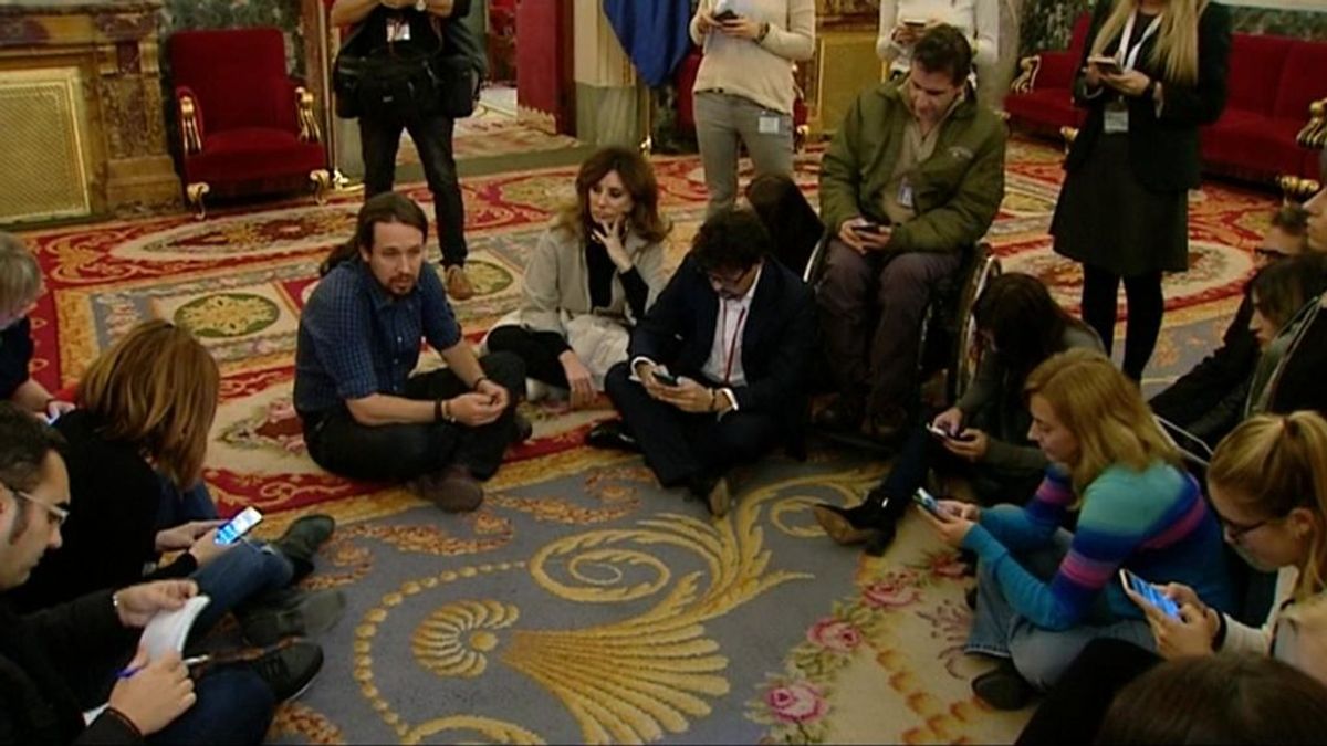 Cinco "momentazos" del paso de Pablo Iglesias por el Congreso Cinco "momentazos" del paso de Pablo Iglesias por el Congreso